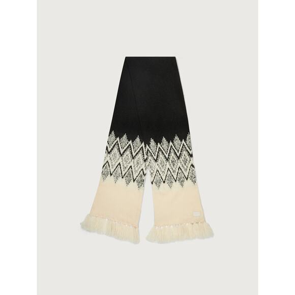 NWTGS VARLEY Sebastian WOOL Jacquard Scarf - Picture 1 of 2